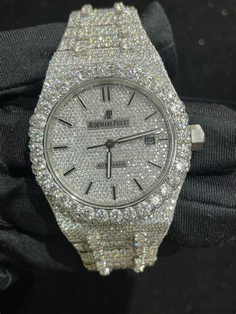 moissanite audemars piguet|audemars piguet factory diamonds.